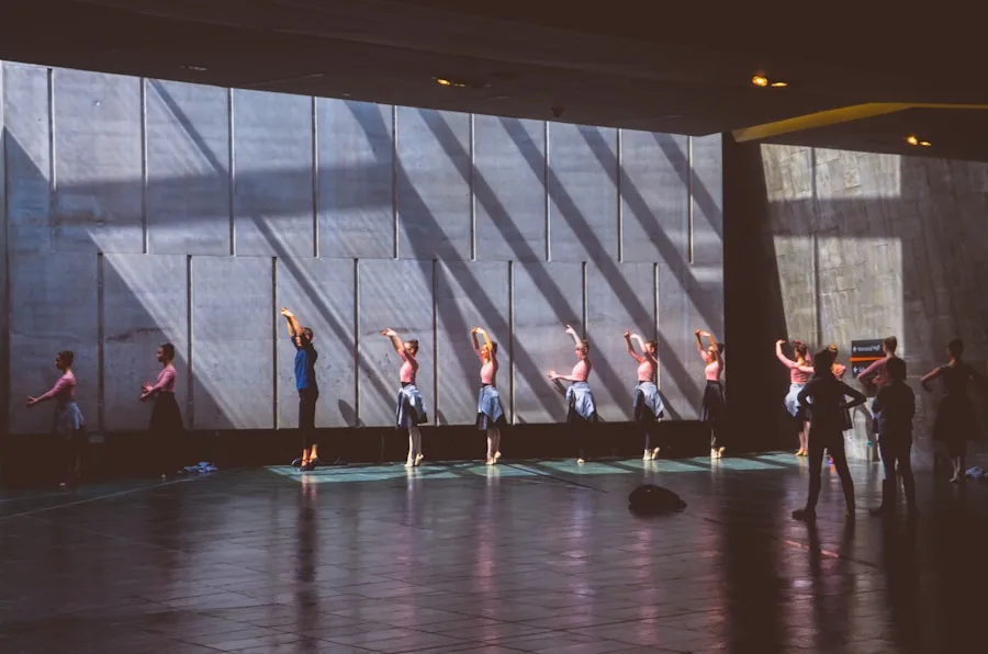 Leigh-Anne Gorrie teaching in the Hooked On Dance studio